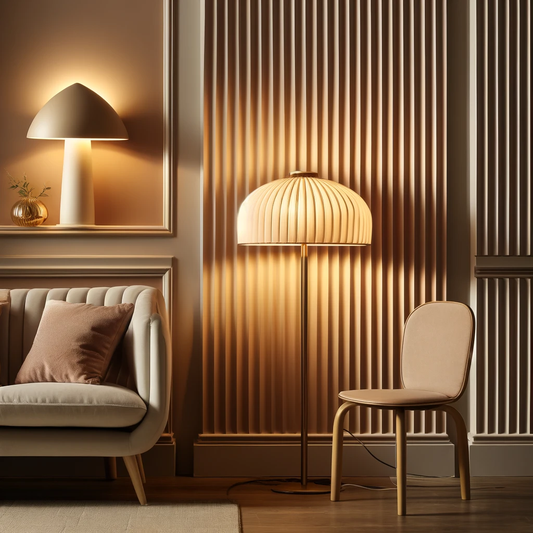 Elevate Your Space with Mushroom Lamps and Fluted Panels: The Hottest Home Decor Trends of 2024